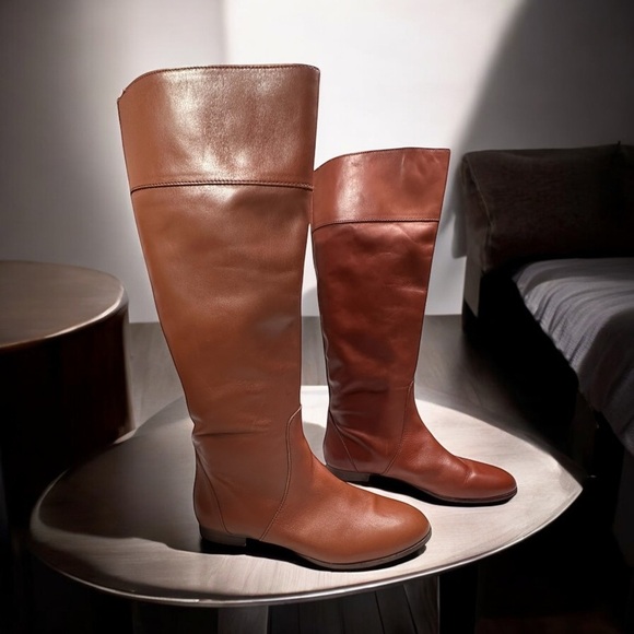 J. Crew Shoes - J. Crew Brown Riding Boots Size 10